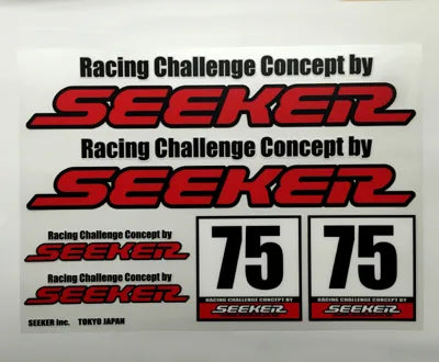 Seeker - Racing Challenge Concept, Sticker Sheet