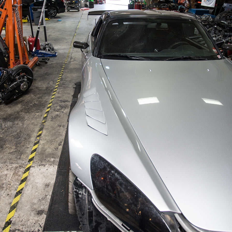 EVS Tuning - Vented Front Wide Fenders, FRP (Honda S2000 AP1/2)