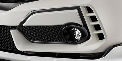 Mugen - Grill Garnish Set, Unpainted (Honda Civic Type R FK8)