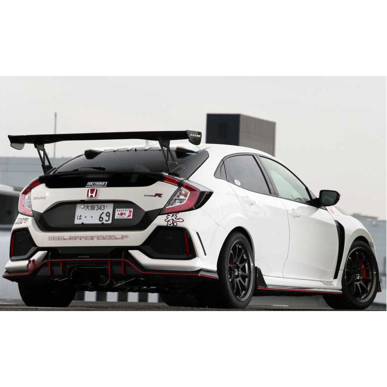 J's Racing - 3D GT Wing, Type 1, 1600mm, Wet Carbon (Honda Civic Type R FK8)