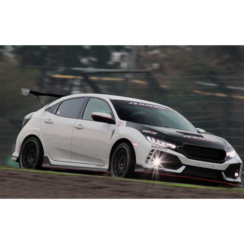 J's Racing - 3D GT Wing, Type 1, 1600mm, Wet Carbon (Honda Civic Type R FK8)