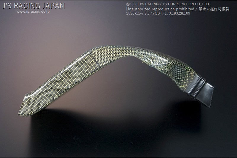 J's Racing - Air Duct, Carbon, Normal Bonnet (Honda S2000 AP1/2)