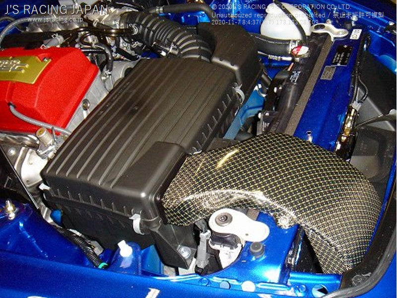 J's Racing - Air Duct, Carbon, Normal Bonnet (Honda S2000 AP1/2)