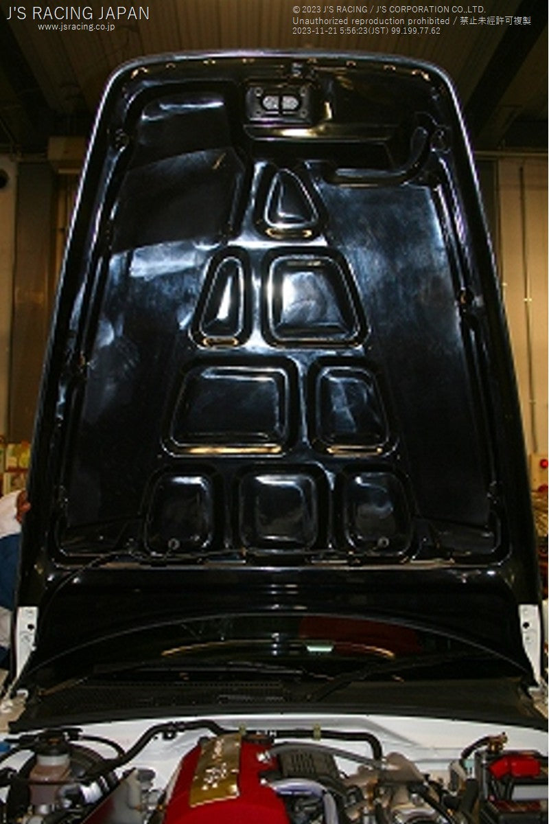 J's Racing - Bonnet Rain Protector, Type V (Honda S2000 AP1/2)