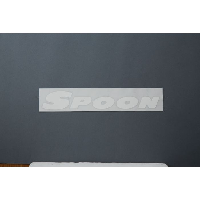 Spoon Sports - Team Sticker, White, 300mm