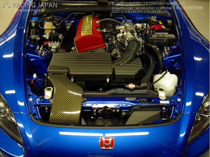 J's Racing - Air Duct, Carbon, Normal Bonnet (Honda S2000 AP1/2)