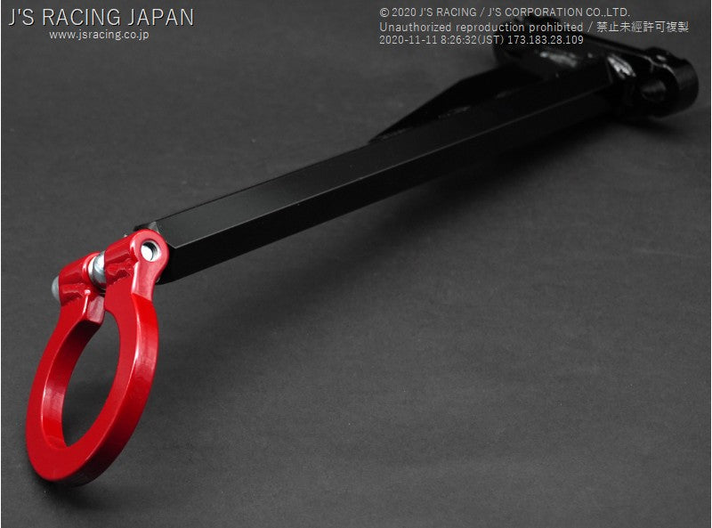 J's Racing - Tow Hook, Front (Honda Civic Type R FK8 2017+)